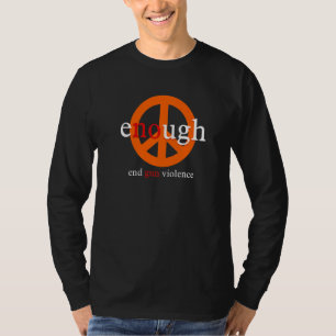 T-shirt Assez End Gun Violence Porter Orange Day Anti Gun