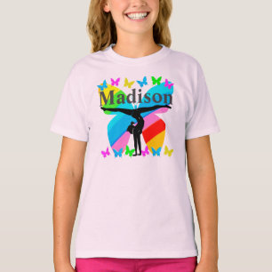 T-SHIRT ASSEZ PERSONNALISÉ GYMNASTICS RAINBOW T SHIRT