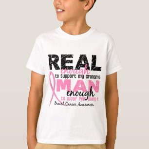 T-shirt Assez vrai homme assez de cancer du sein de la