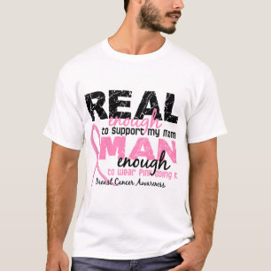 T-shirt Assez vrai homme assez de cancer du sein de la