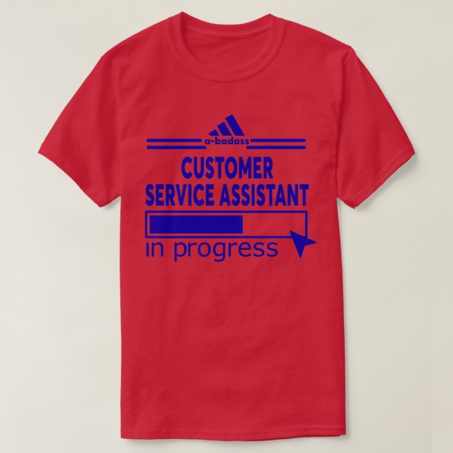 T-SHIRT ASSISTANCE SERVICE CLIENT (Design devant)