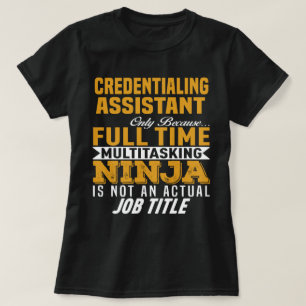 T-shirt Assistant à la certification
