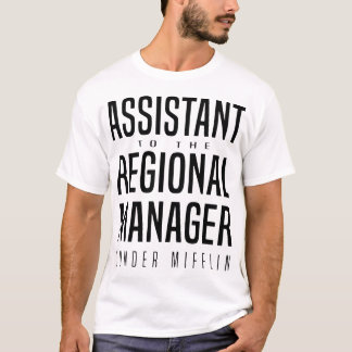 T-shirt assistant à l'amie régionale de directeur