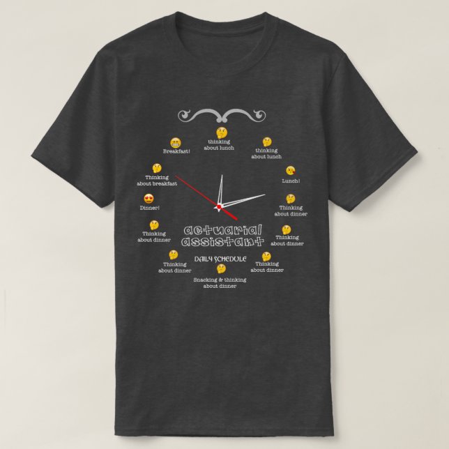 T-SHIRT ASSISTANT ACTUARIAL NICE DESIGN 2017 3 (Design devant)