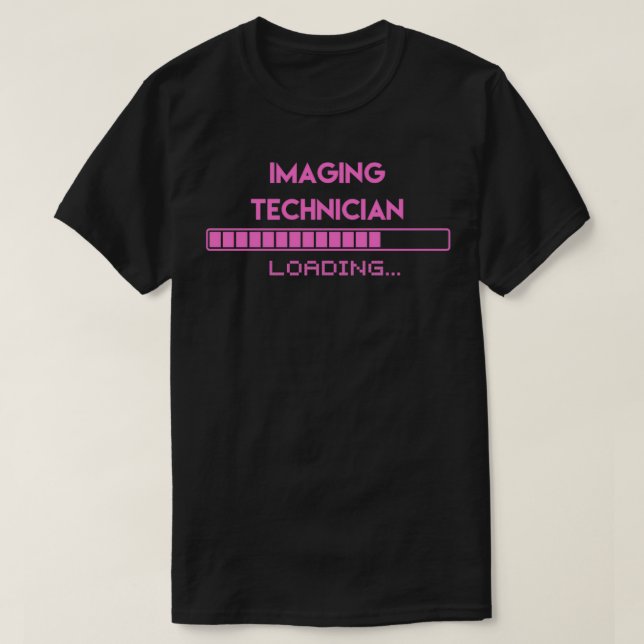 T-shirt Assistant administratif Chargement du rose (Design devant)