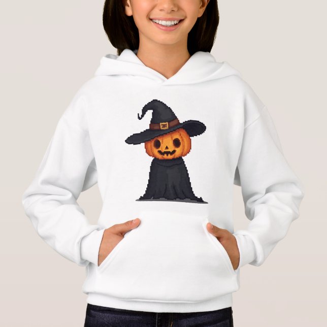 T-shirt Assistant de citrouille Halloween (Devant)