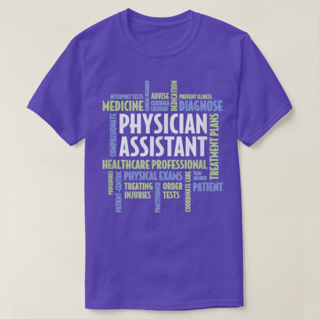 T-shirt Assistant de médecin 27 (Design devant)
