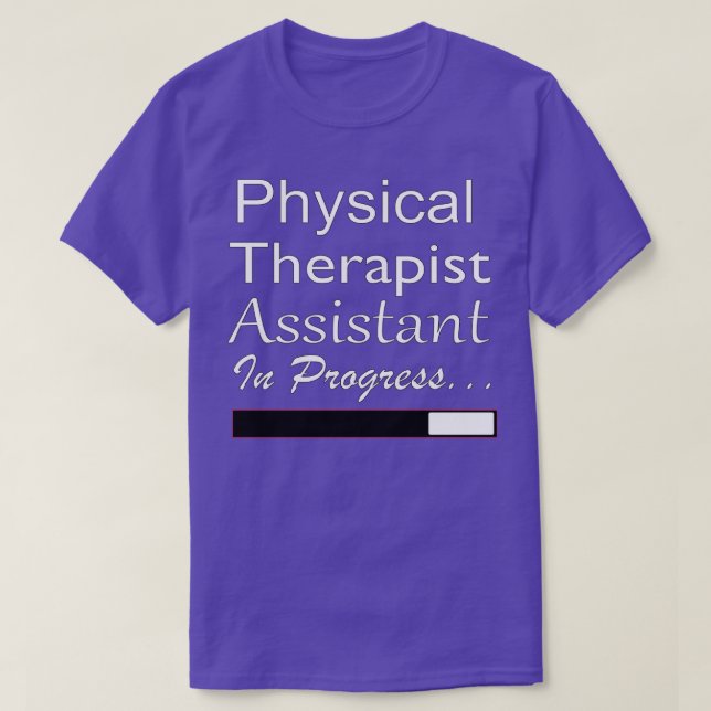 T-shirt Assistant de physiothérapie en cours (Design devant)
