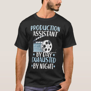 T-Shirt Assistant de Production PA Épuisé par la N