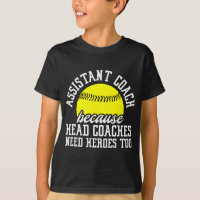 Assistant de softball entraîneur parce que les ent