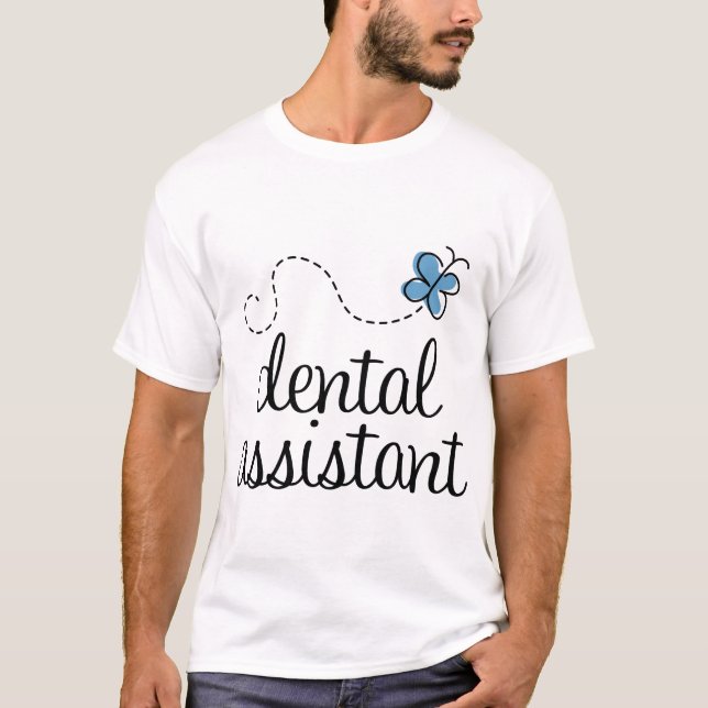 T-shirt Assistant dentaire mignon (Devant)