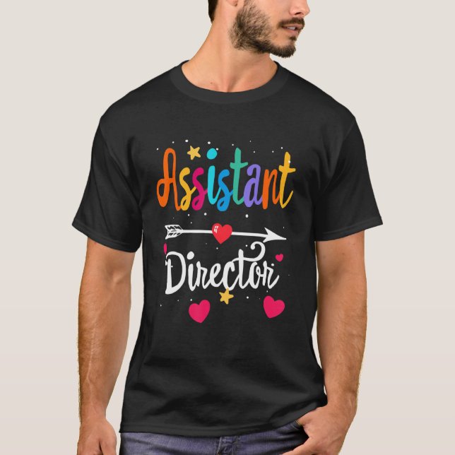 T-shirt Assistant Director Appreciation Week Theater Nursi (Devant)