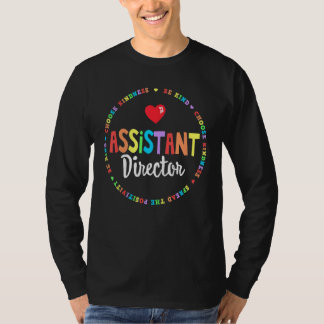 T-shirt Assistant Director Appreciation Week Theater Nursi