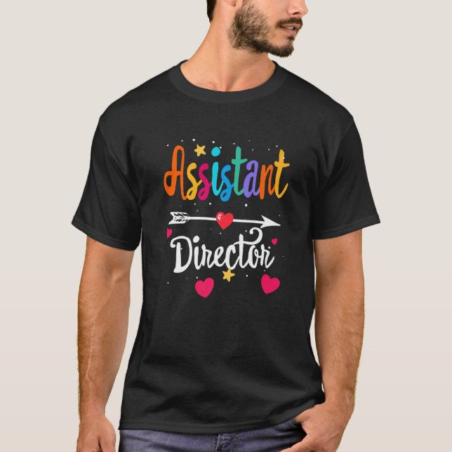 T-shirt Assistant Director Appreciation Week Theater Nursi (Devant)