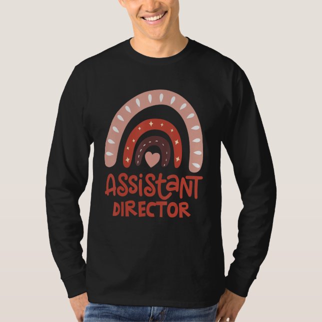 T-shirt Assistant Director Appreciation Week Theater Nursi (Devant)