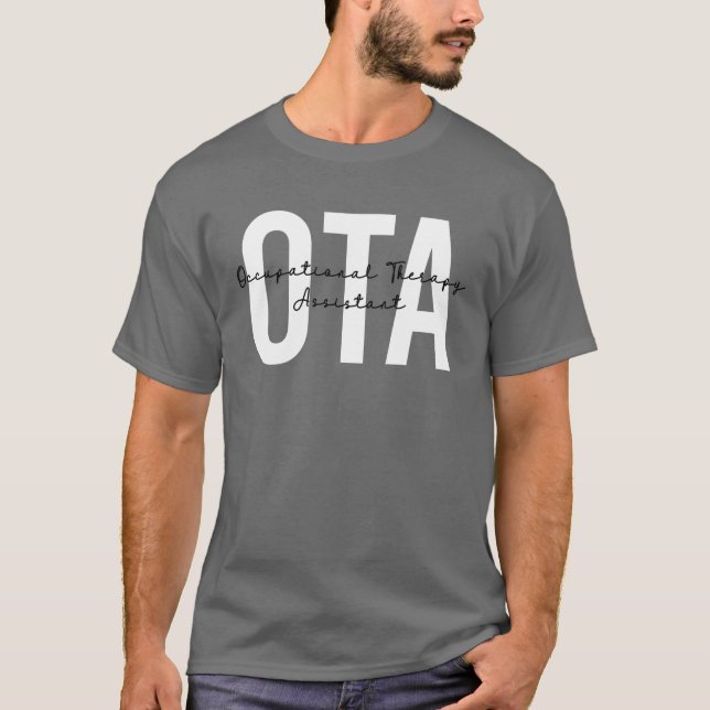 T-shirt Assistant en ergothérapie de l'OTA (Devant)