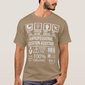 T-shirt Assistant en formation paraprofessionnelle Multitâ
