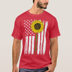 T-shirt Assistant Enseignant Assistant Enseignants Drapeau