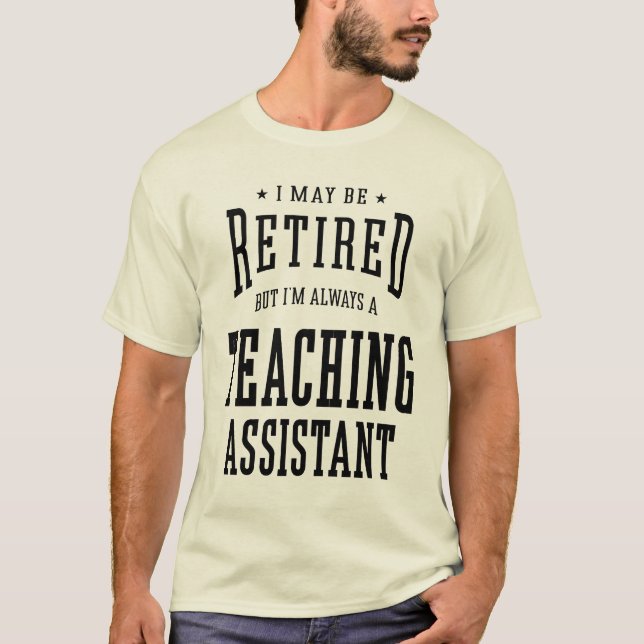 T-shirt Assistant Enseignement Cadeau amusant Titre du tra (Devant)