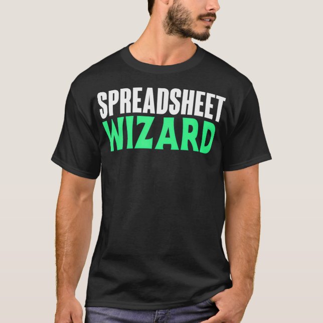 T-shirt Assistant Feuille de calcul pour ceux qui excellen (Devant)