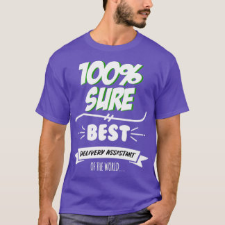 T-shirt Assistant Livraison Drôle Slogan Hob