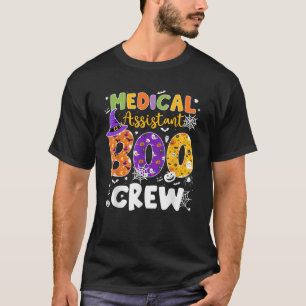 T-shirt Assistant Médicale Boo Crew Ghost Nurse Halloween