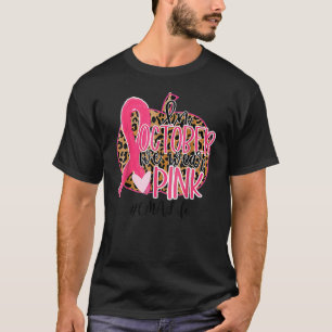 T-shirt Assistant Médicale CMA En Octobre Nous Portons Pin