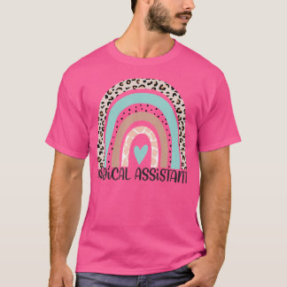 T-shirt Assistant Médicale Ma infirmière infirmière Leopar