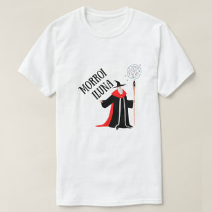 T-shirt Assistant noir en basque - Morroi iluna