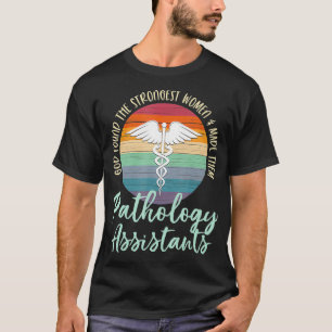 T-shirt Assistant Pathologie des symboles Médicales rétr