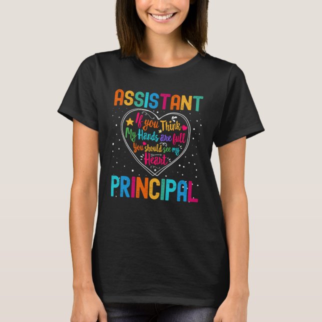 T-shirt Assistant Principal Appreciation Week Back to Scho (Devant)