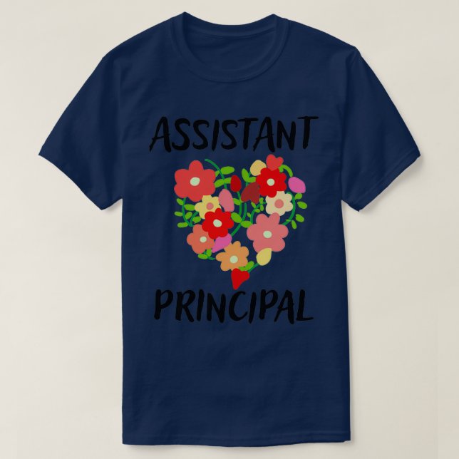 T-shirt Assistant Principal Cadeaux École Principal 30 (Design devant)