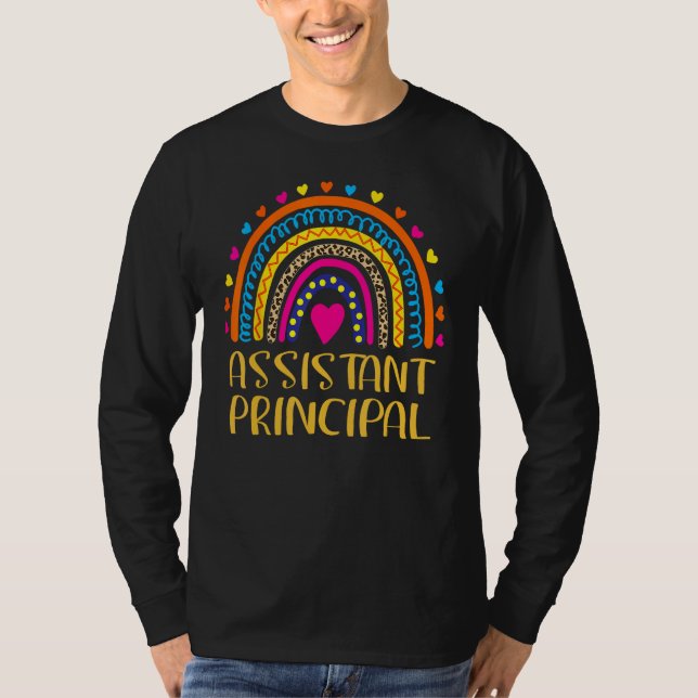 T-shirt Assistant Principal Last Day Of School Teacher App (Devant)