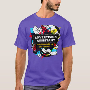 T-SHIRT ASSISTANT PUBLICITAIRE