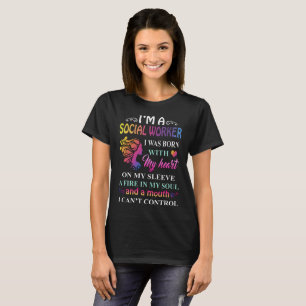 T-shirt assistant social, assistants sociaux, cadeau