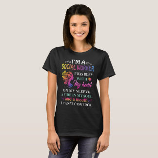 T-shirt assistant social, assistants sociaux, cadeau