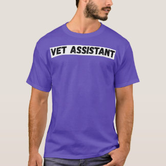 T-shirt Assistant vétérinaire