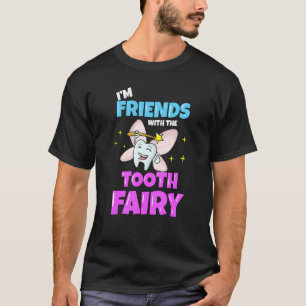T-shirt Assistante dentaire Dentiste Appareil dentaire Fée