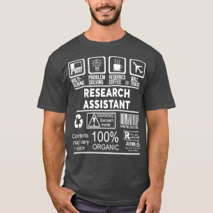 T-SHIRT ASSISTANTE EN RECHERCHE NICE DESIGN 2017 3