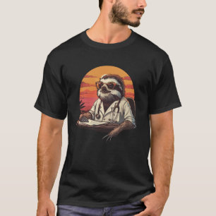 T-shirt Assistante médicale de paresseux drôle et paresseu