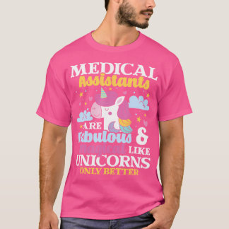 T-shirt Assistants Médicaux - Magical Unicorn Healthcare W