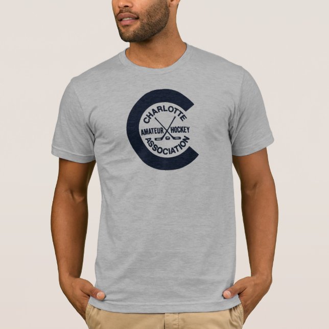 T-shirt Association amateur d'hockey de Charlotte (Devant)