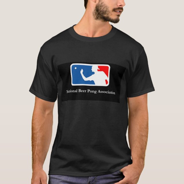 T-shirt Association nationale de puanteur de bière (Devant)