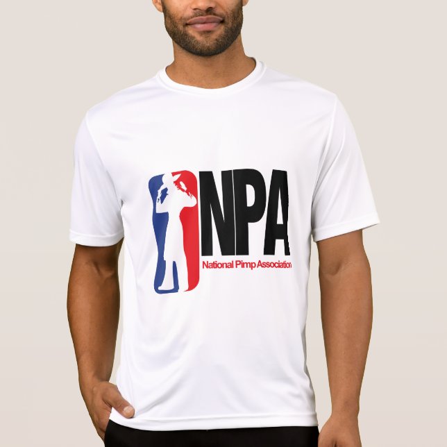 T-shirt Association nationale de souteneur (Devant)