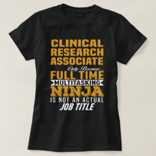 T-shirt Associé de recherche clinique