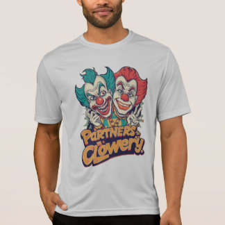 T-shirt Associés en Clownerie (Punaiserie de Clown Drôle)