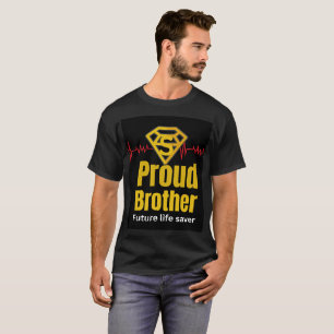 T-shirt assorti pour frère infirmier fier Famill