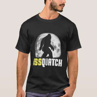 T-shirt Assquatat Big Butt Bigfoot nuit