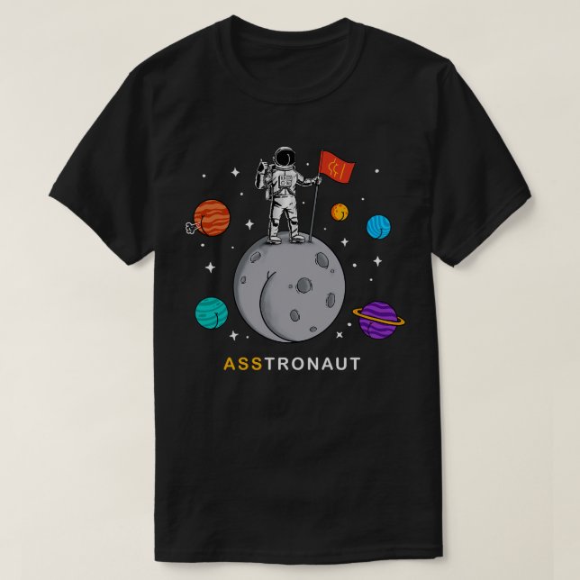 T-shirt Asstronaut (Design devant)