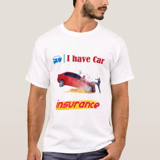 T-shirt assurance automobile